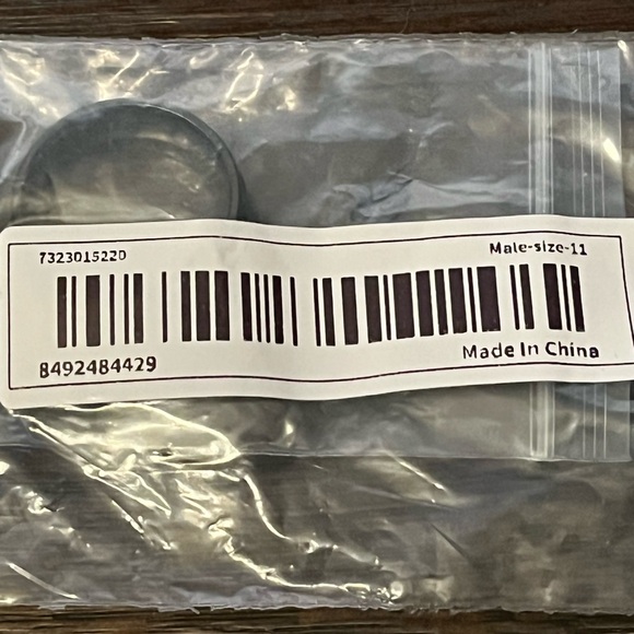 NWT Men's Stainless Steel Chain Spinner Ring - Picture 8 of 9